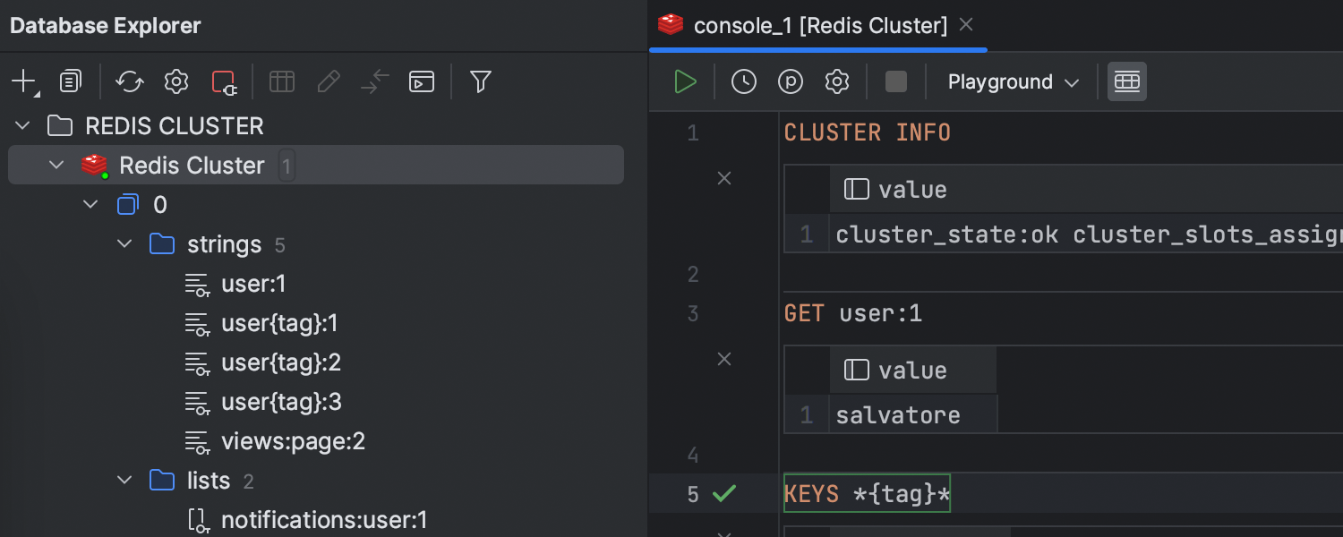 Support for Redis Cluster