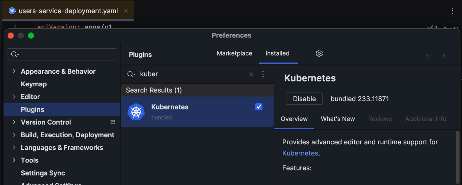 Out-of-the-box Kubernetes development experience