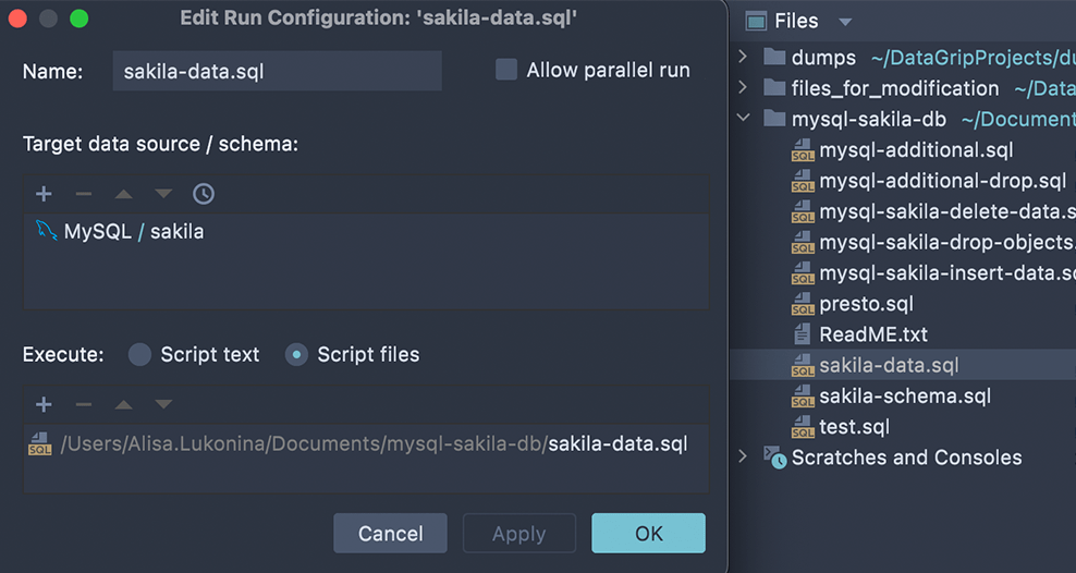 Mysql Grab DataGrip: MySQL GUI tool