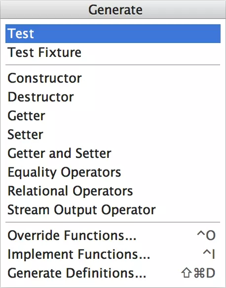 Codegenerierung in Tests