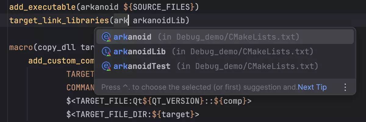 CMake 업데이트