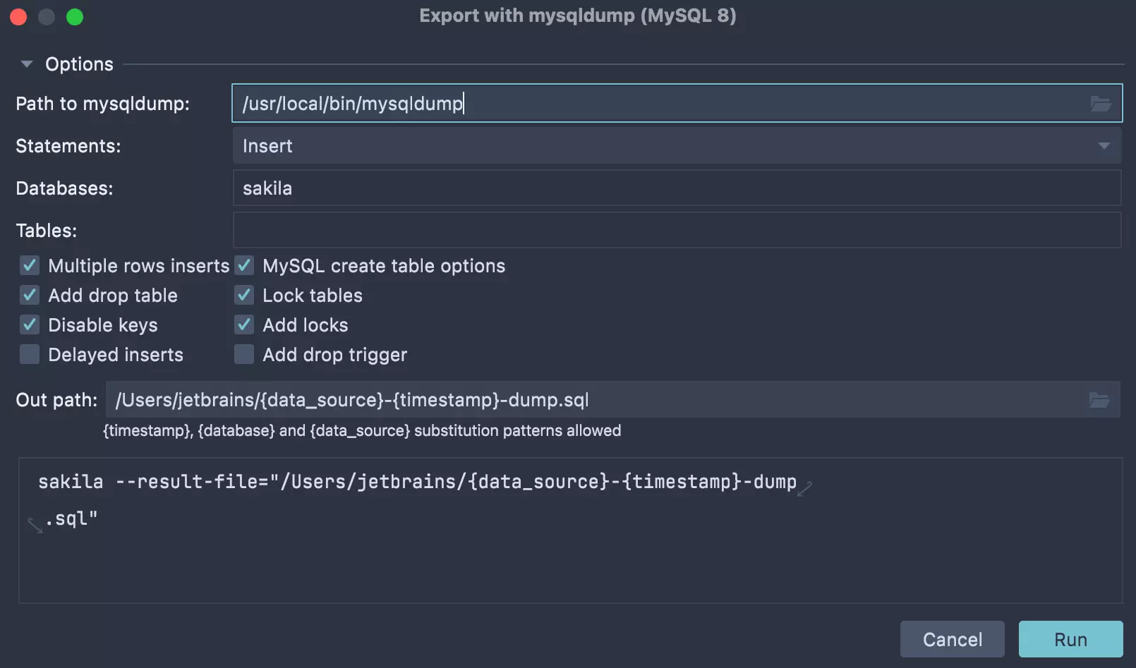 Herramientas de volcado y restauración de MySQL