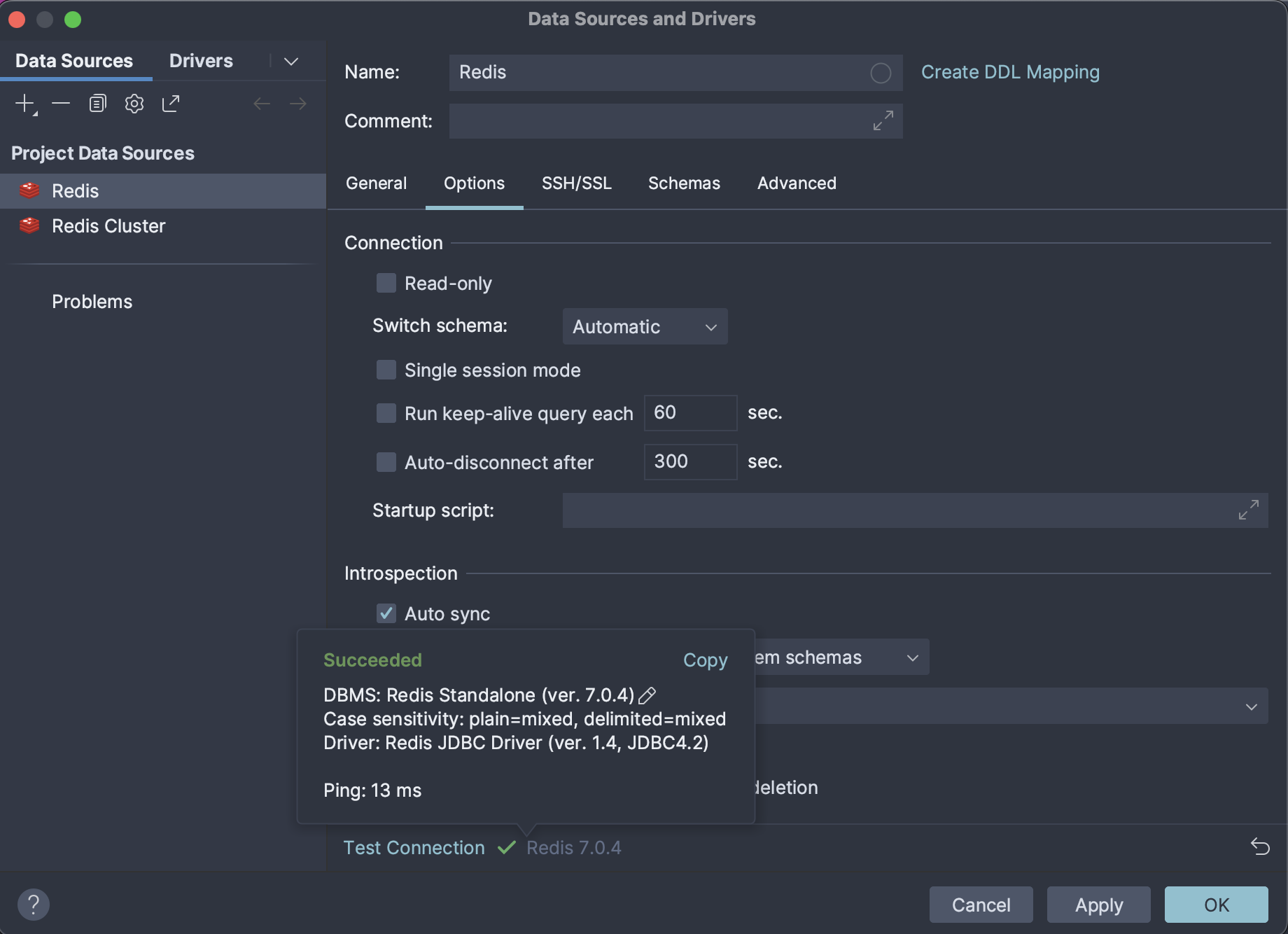 DataGrip: Redis GUI tool