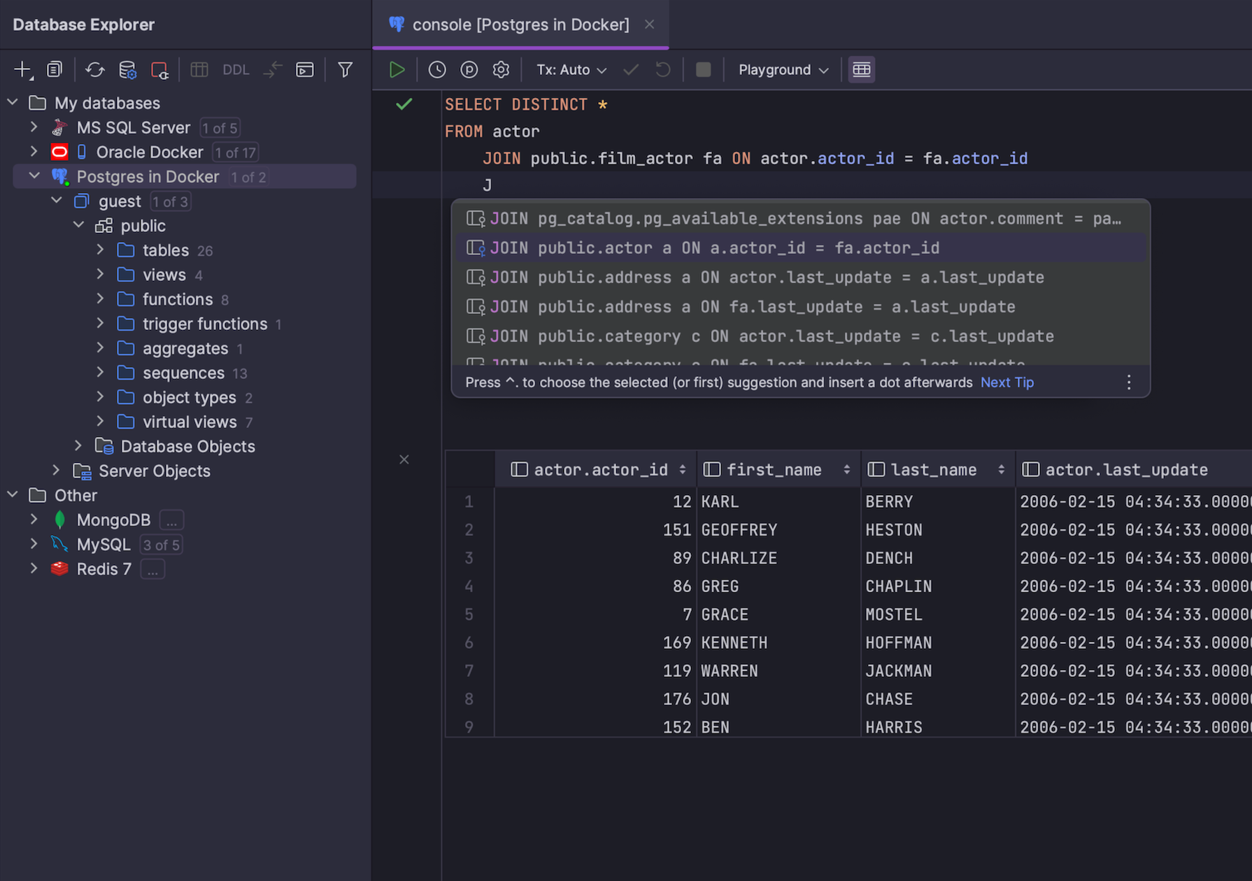 JetBrains DataGrip Mac 破解版 数据库管理工具