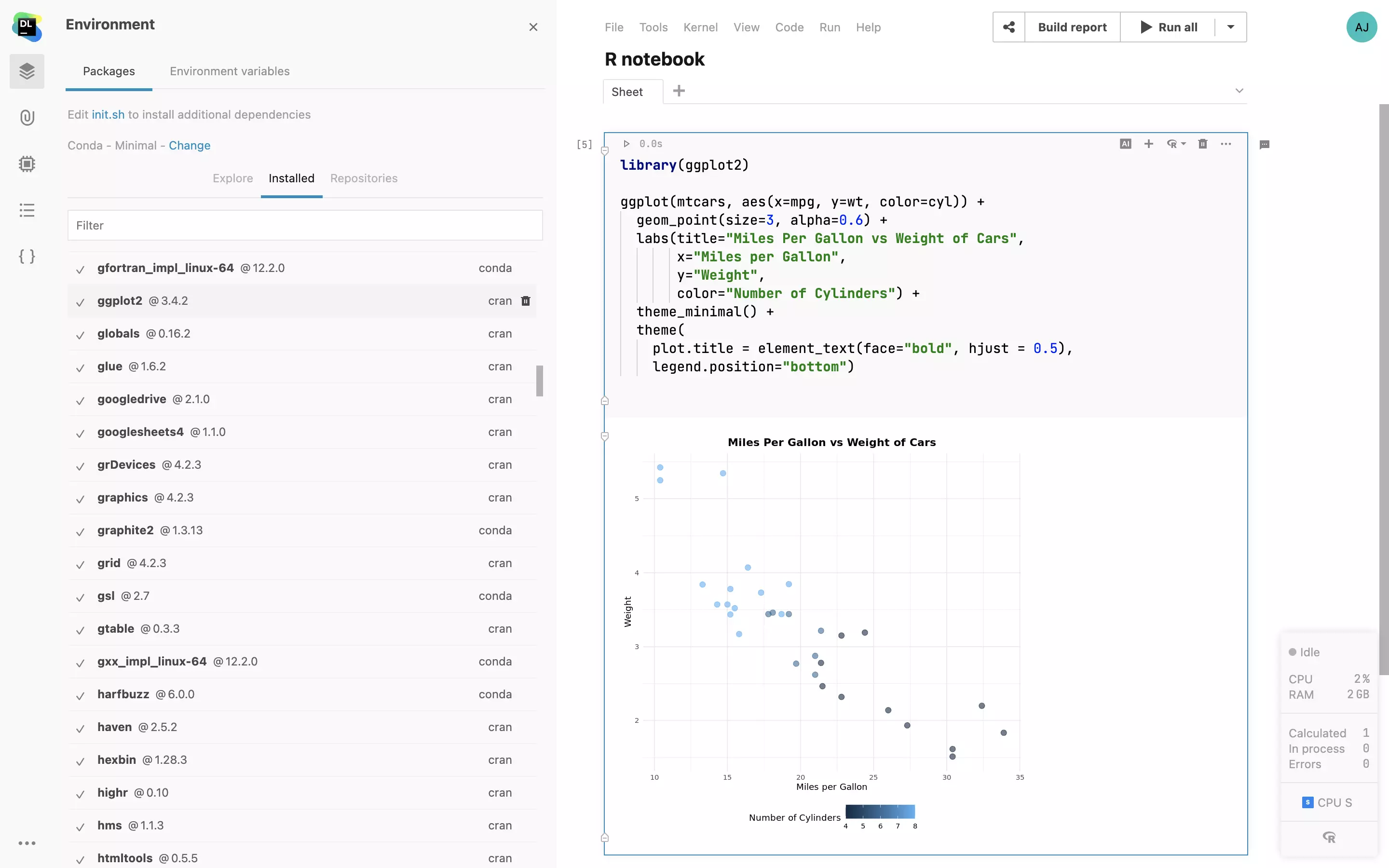 Native R package support