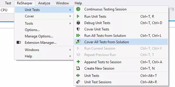 Intégration avec Visual Studio et Rider