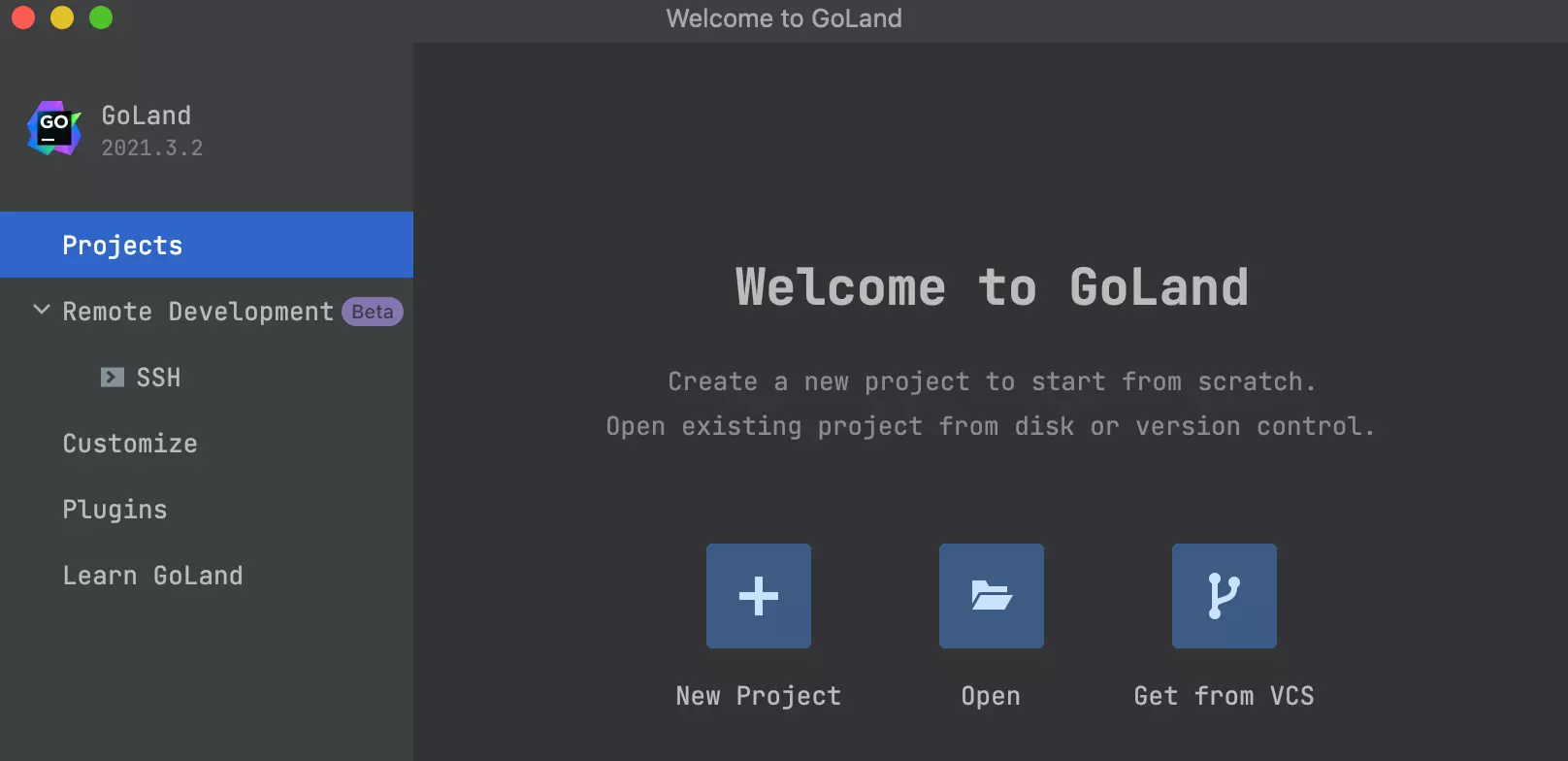 goland ide tutorial