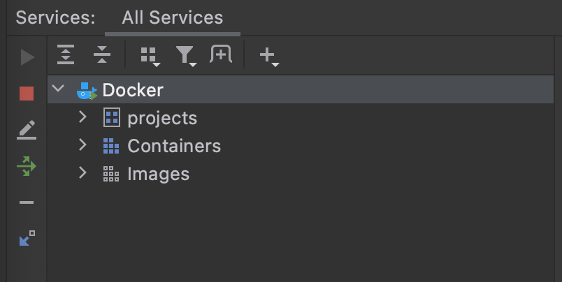 Docker connected locally