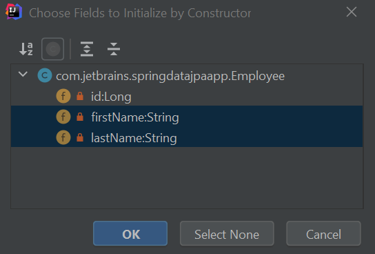 Generate Constructor