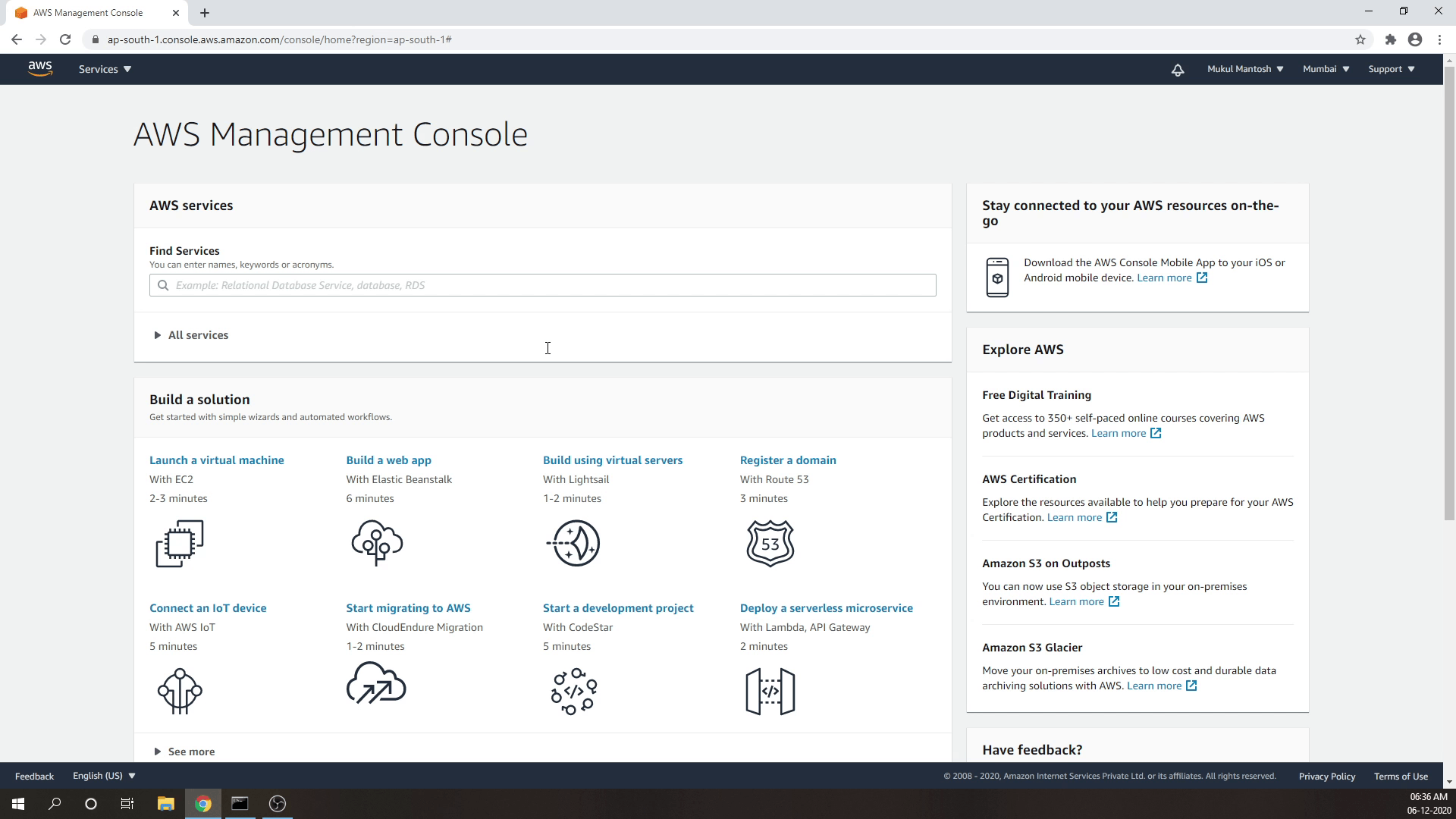 AWS Management Console