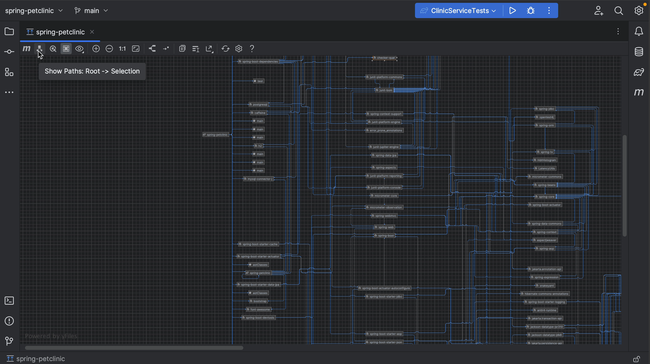 Show paths