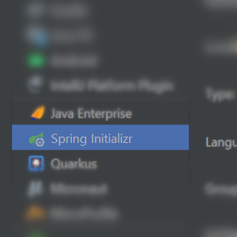 Creating a New Spring Boot Project