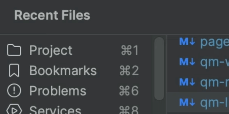 How to Quickly Jump to Recent Files in any JetBrains IDE