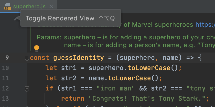 Make JSDoc Comments More Readable