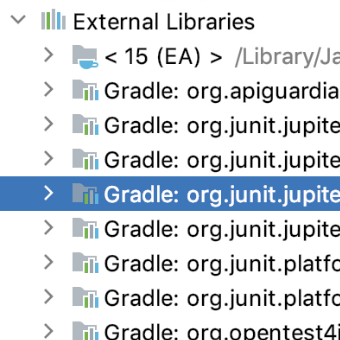 Setting up Gradle for JUnit 5