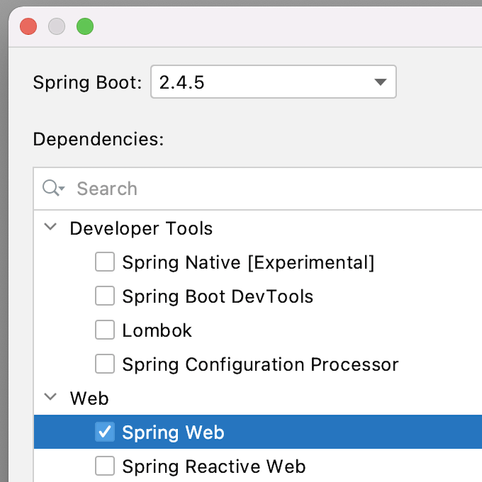 Creating your Spring Boot Project