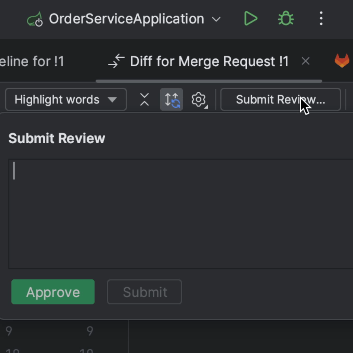 Reviewing GitLab Merge Requests