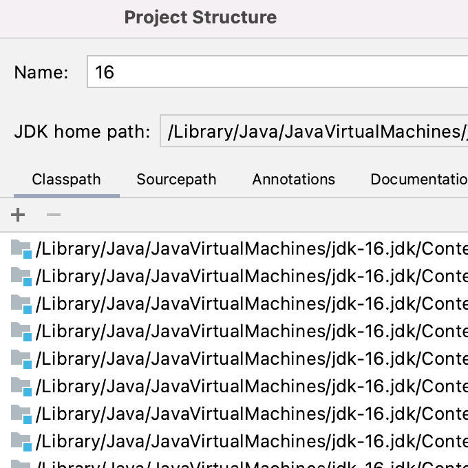 Configuring Project Structure