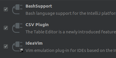 Enable vim keybindings with IdeaVim plugin