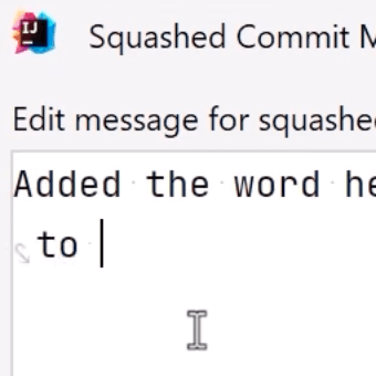 Git Squash