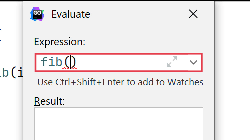 Evaluate Expression During Debugging