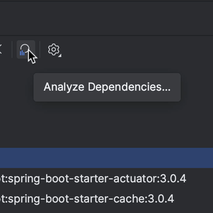 Analyzing dependencies