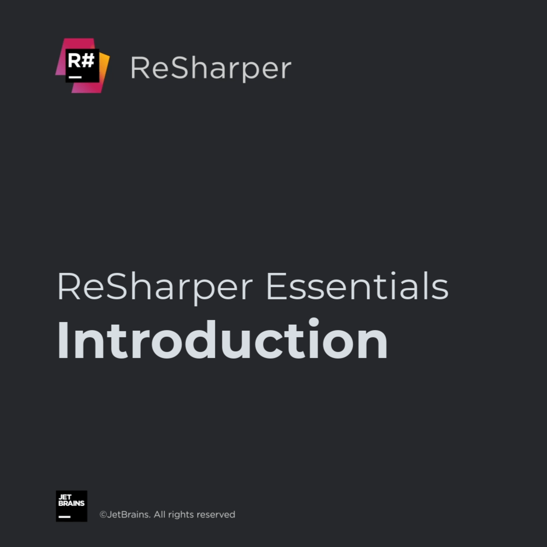 ReSharper Essentials