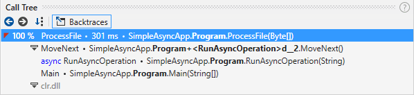 async calls backtraces png