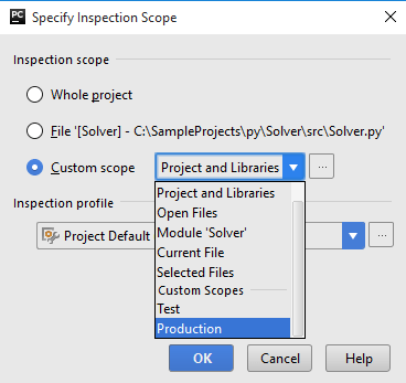 py inspect code against scope png