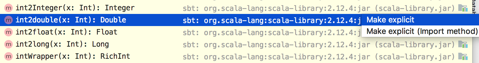 Work With Scala Code In The Editor Help Intellij Idea