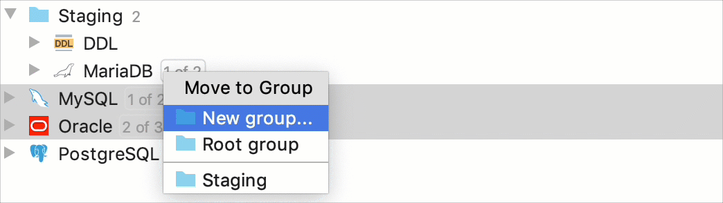 Group data sources