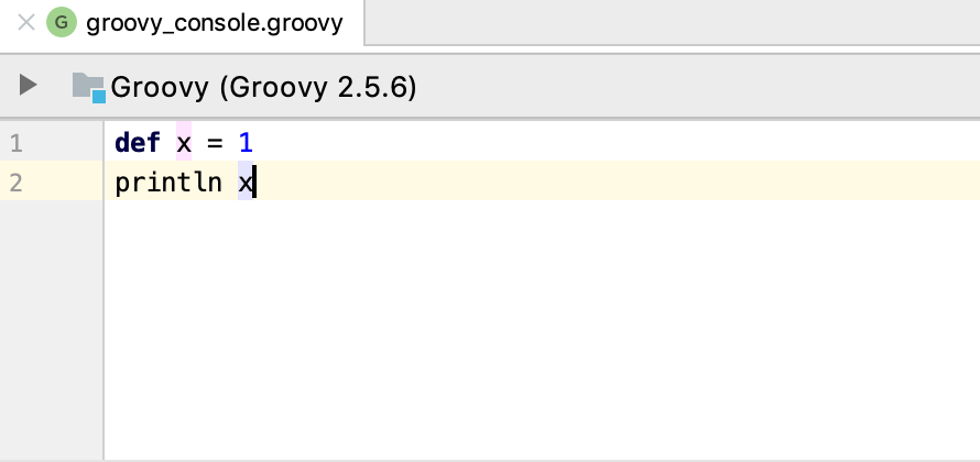 groovy editor console png