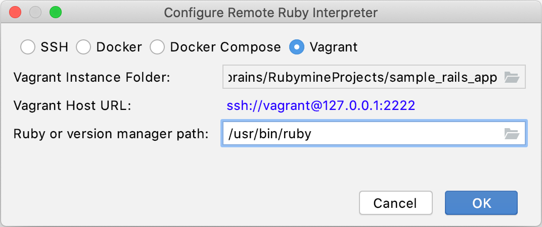 rm remote sdk vagrant png