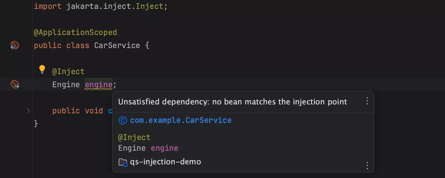 Java and Kotlin support for Jakarta EE CDI