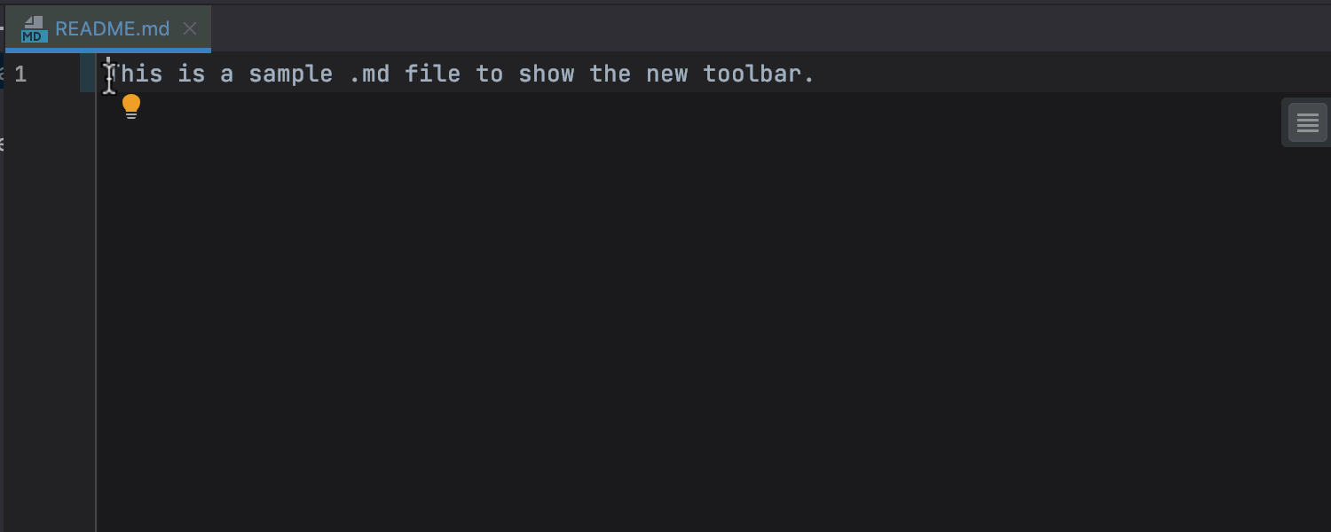 Markdown Editor Floating Toolbar actualizada