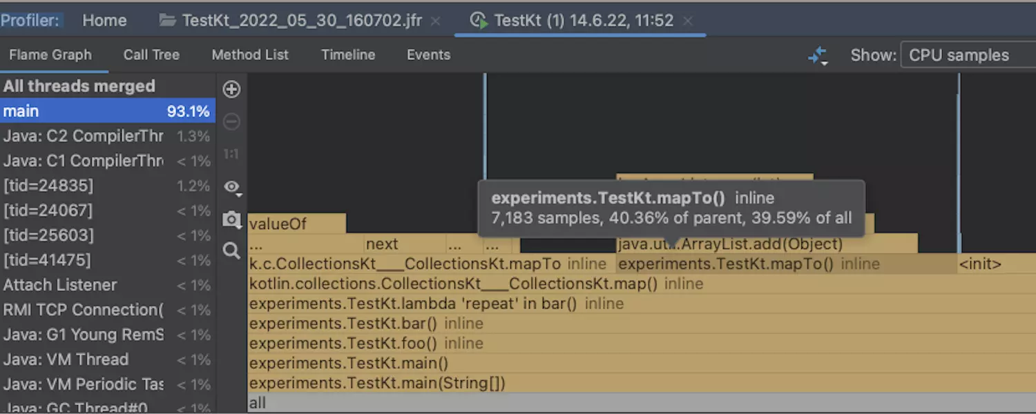 Unterstützung für Inline-Funktionen in Kotlin