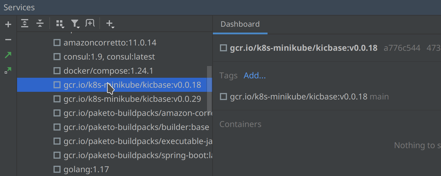 Upload local Docker image to Minikube and other connections