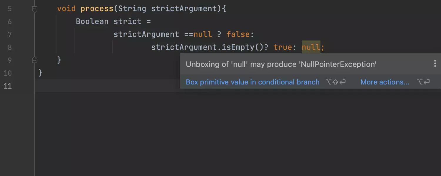 Amélioration des inspections et de la saisie semi-automatique du code