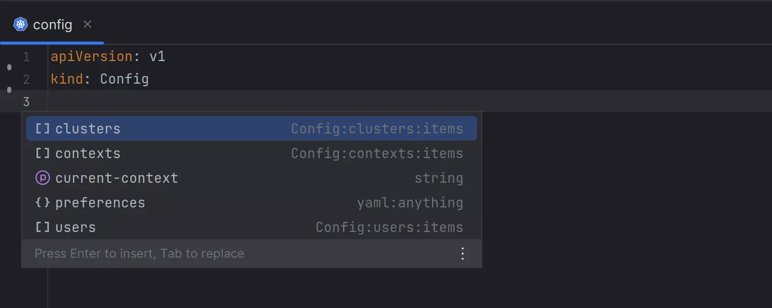 kebeconfig ファイルのユーザーエクスペリエンスの改善