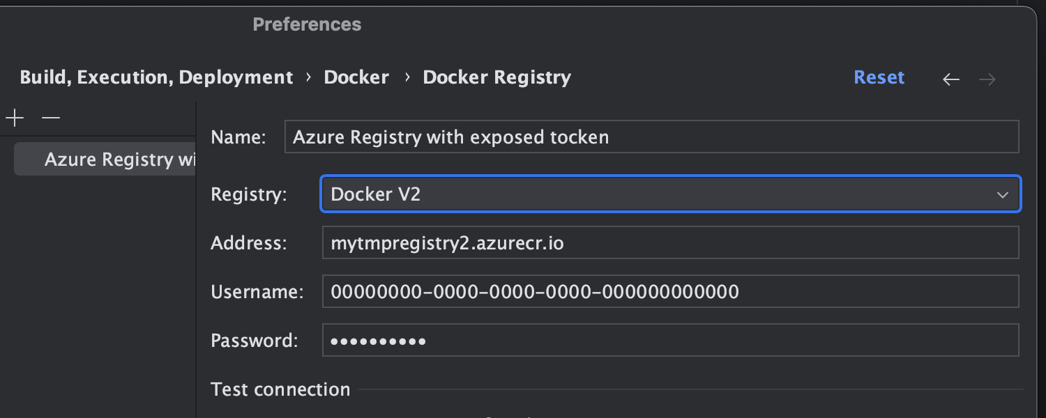 Support for Azure Container Registry