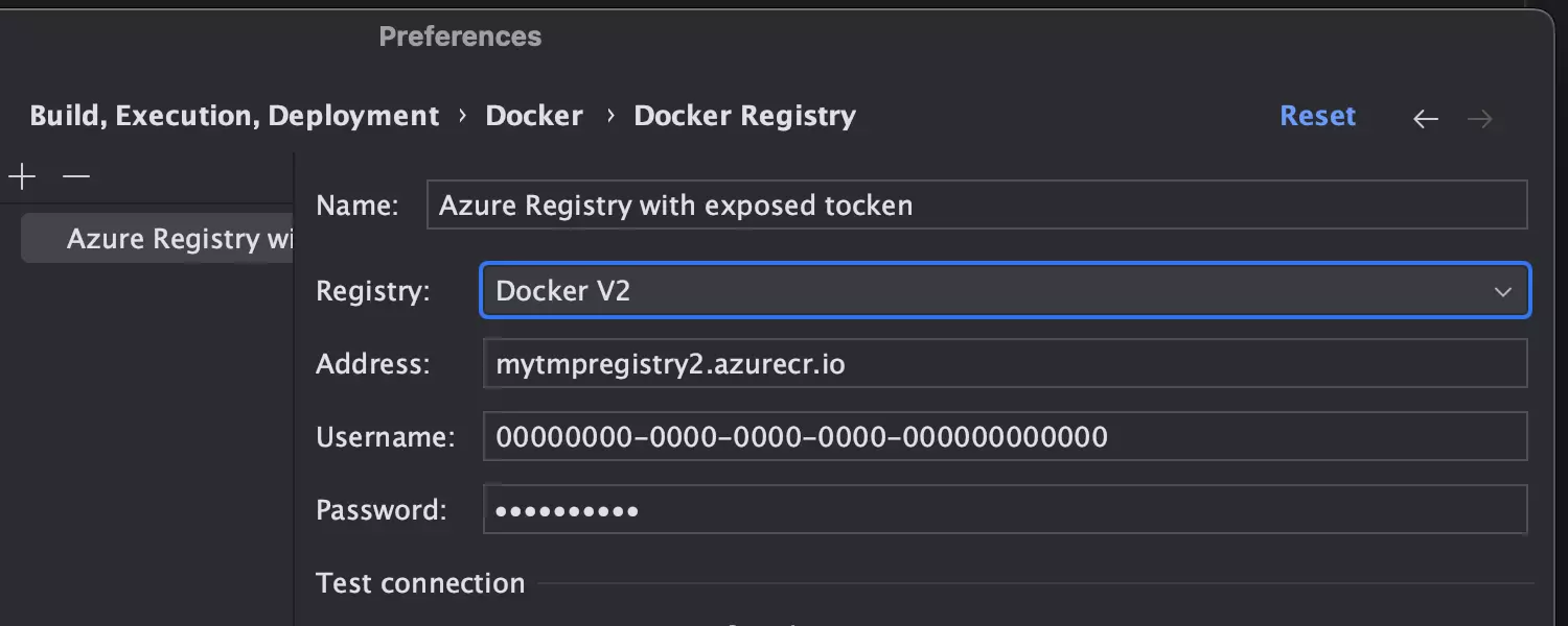 Unterstützung für Azure Container Registry