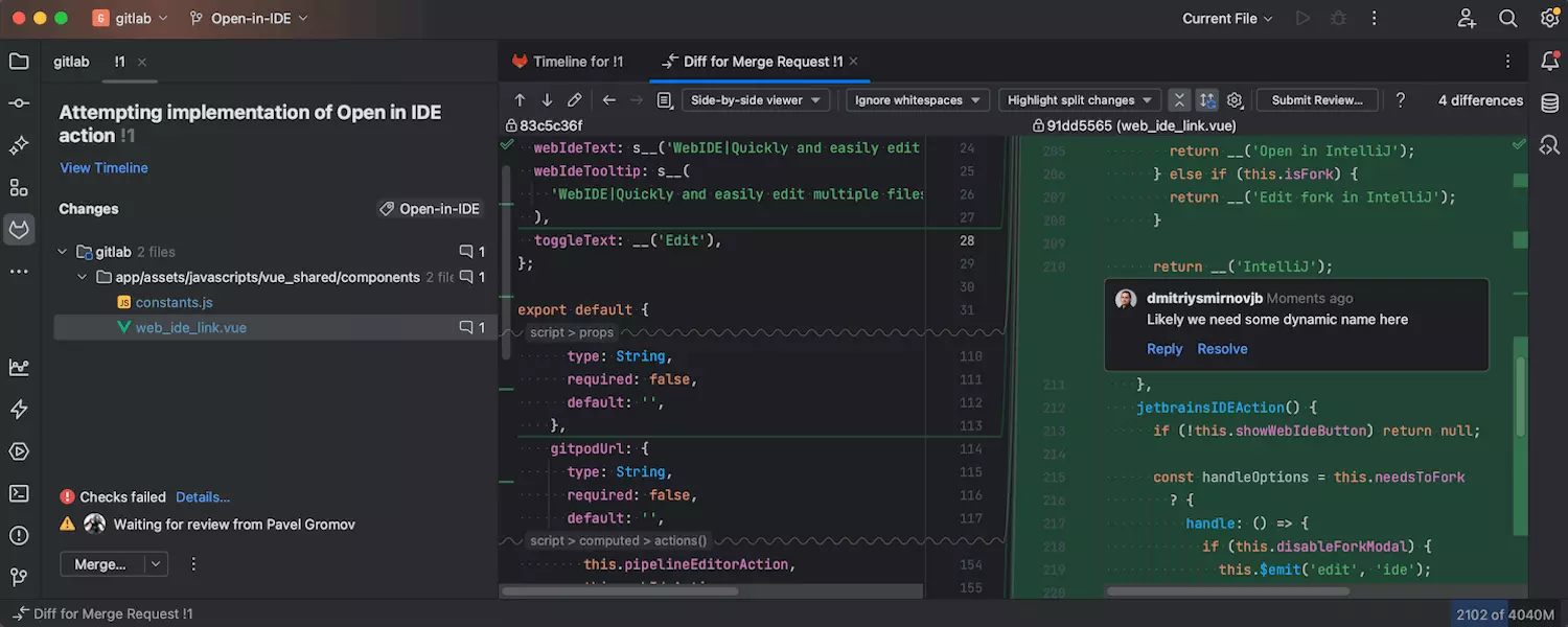 Integração com o GitLab