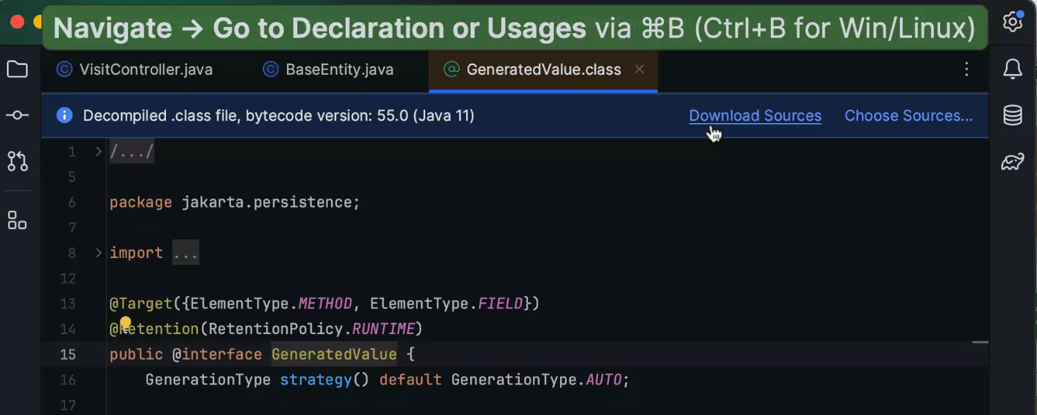 Importación e indexación de Gradle más rápidas