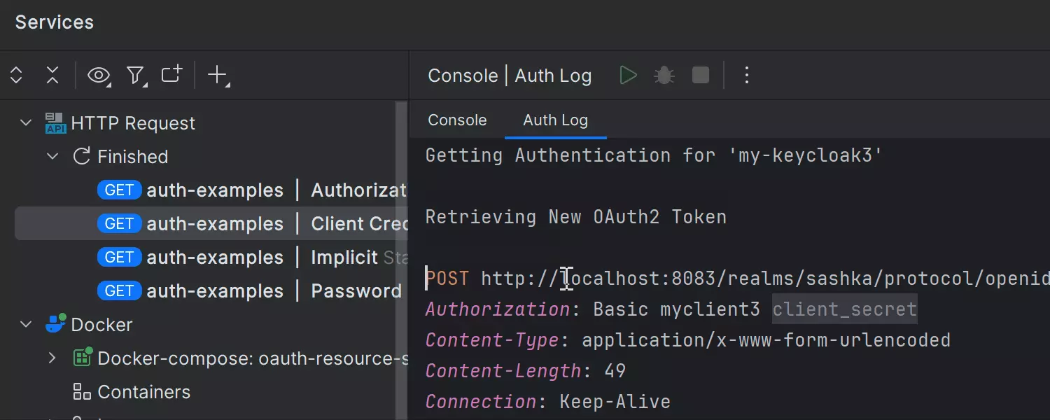 Suporte para OAuth 2.0