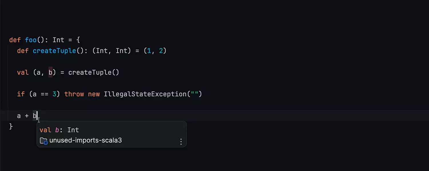 Resaltado de sintaxis mejorado para Scala