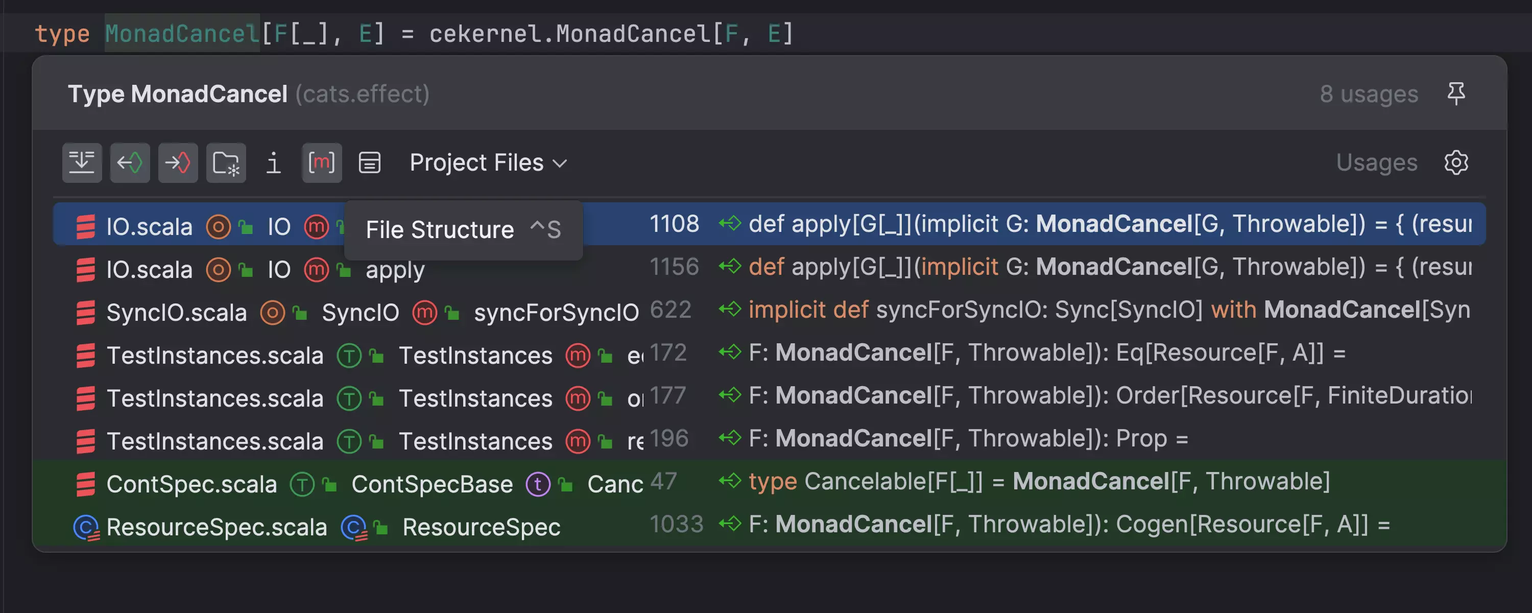 针对 Scala 的 UI 改进