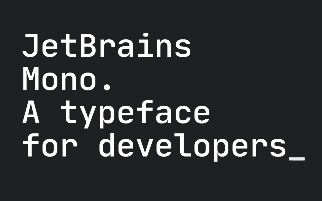 JetBrains Mono: A free and open source typeface for developers | JetBrains: Developer Tools for Professionals and Teams-image