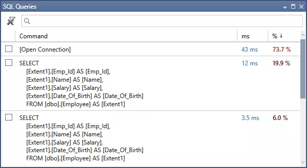 Analyser des requêtes SQL lentes