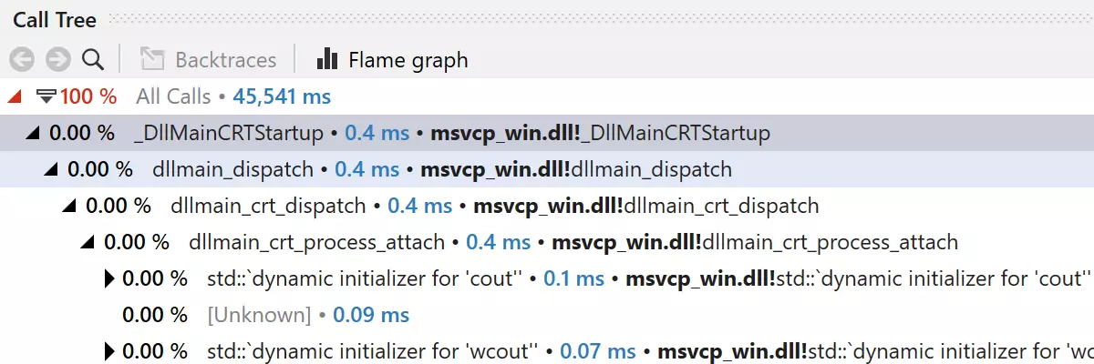 Improved support for native system calls