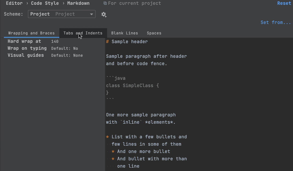 Better preview UI for the Markdown tool